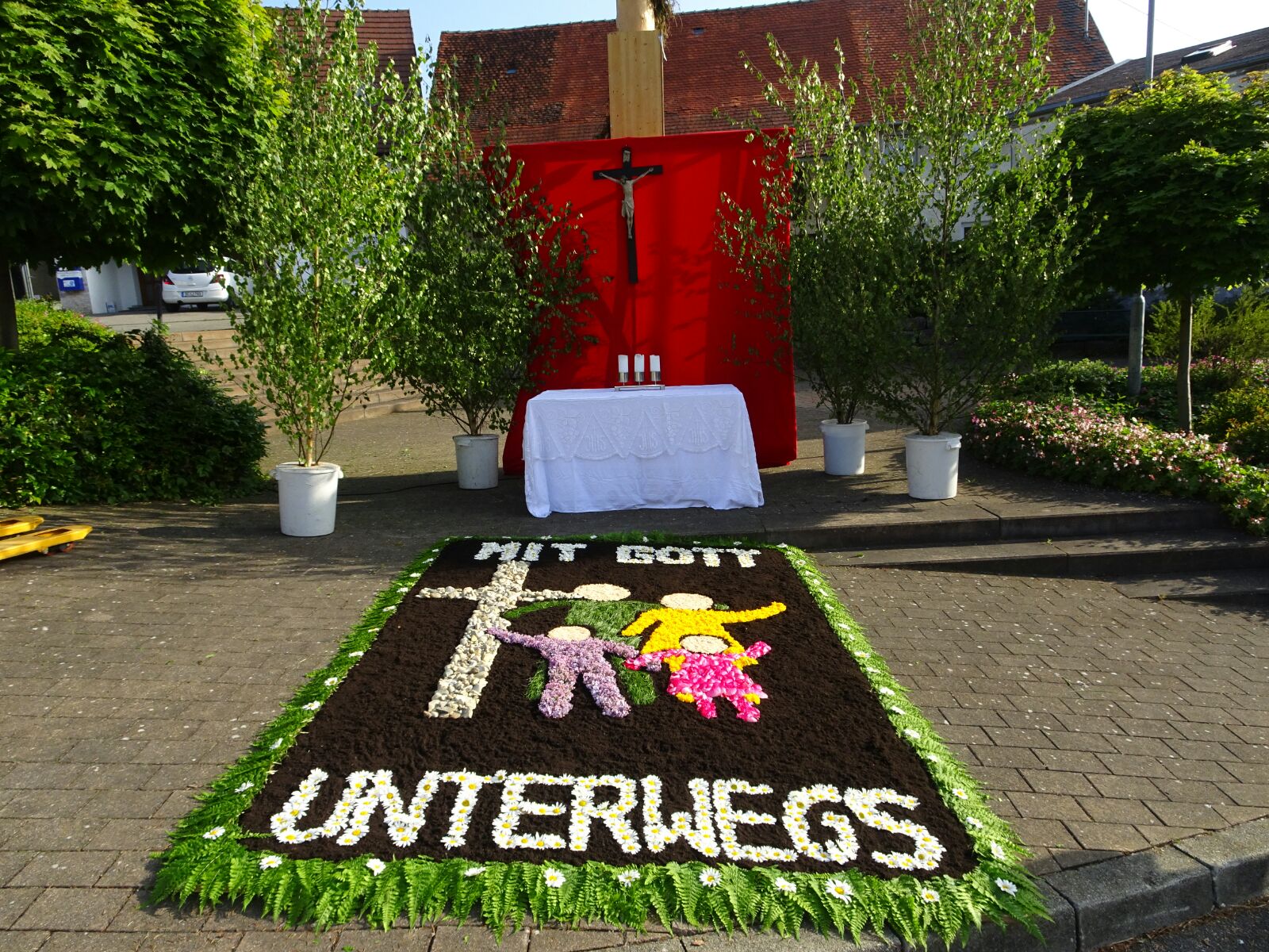 Fronleichnamaltar 2016